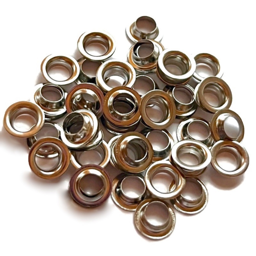 $1 Clearance Platinum Brass Cores for Big Hole Beads (100)